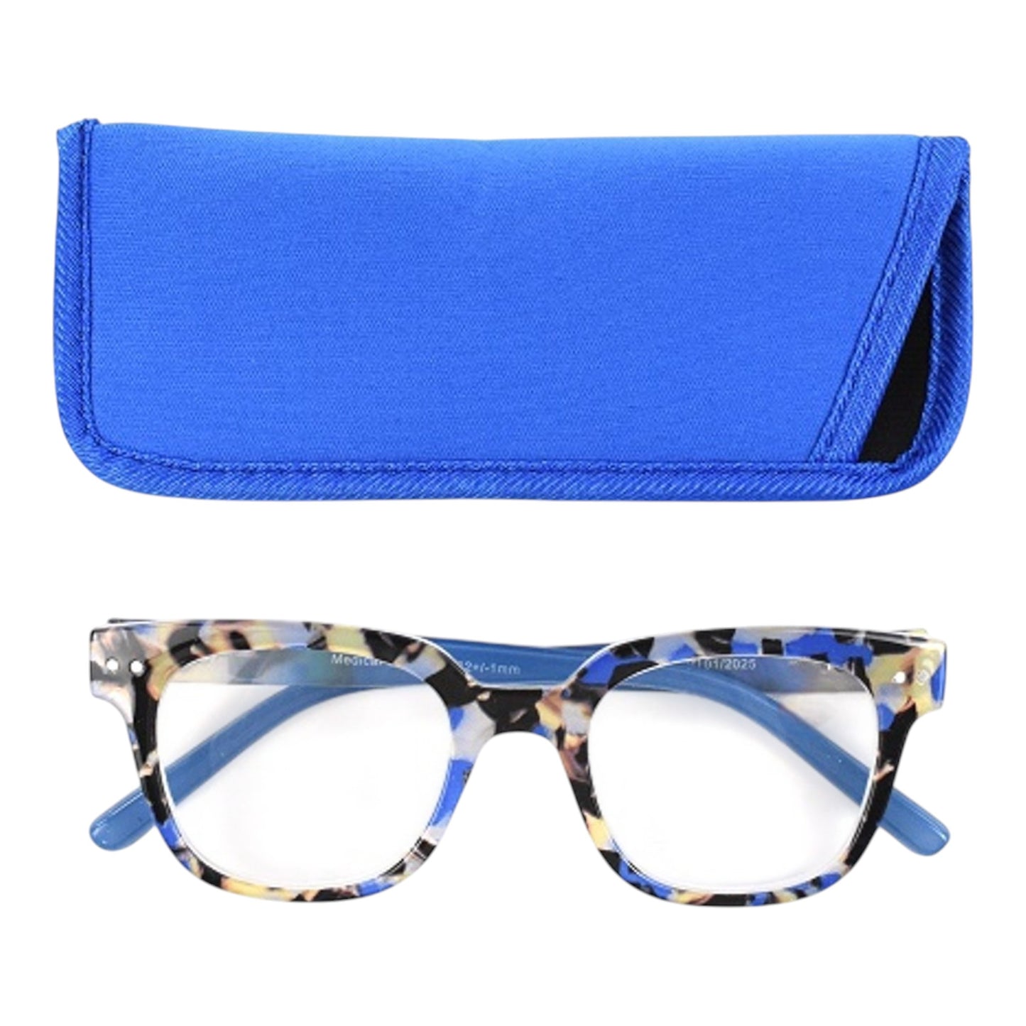 ZichtPlus™ VERA – Blauw gemêleerd