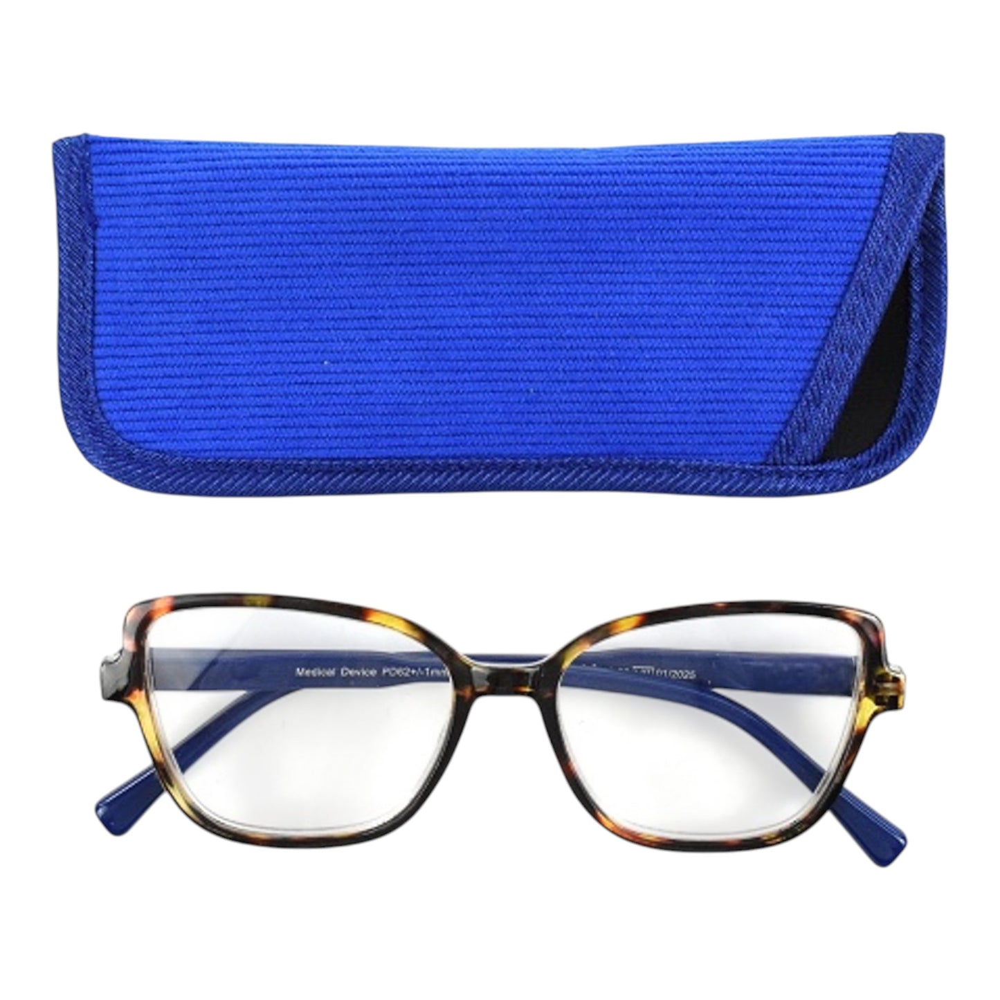 ZichtPlus™ LILY – Havanna bruin/blauw