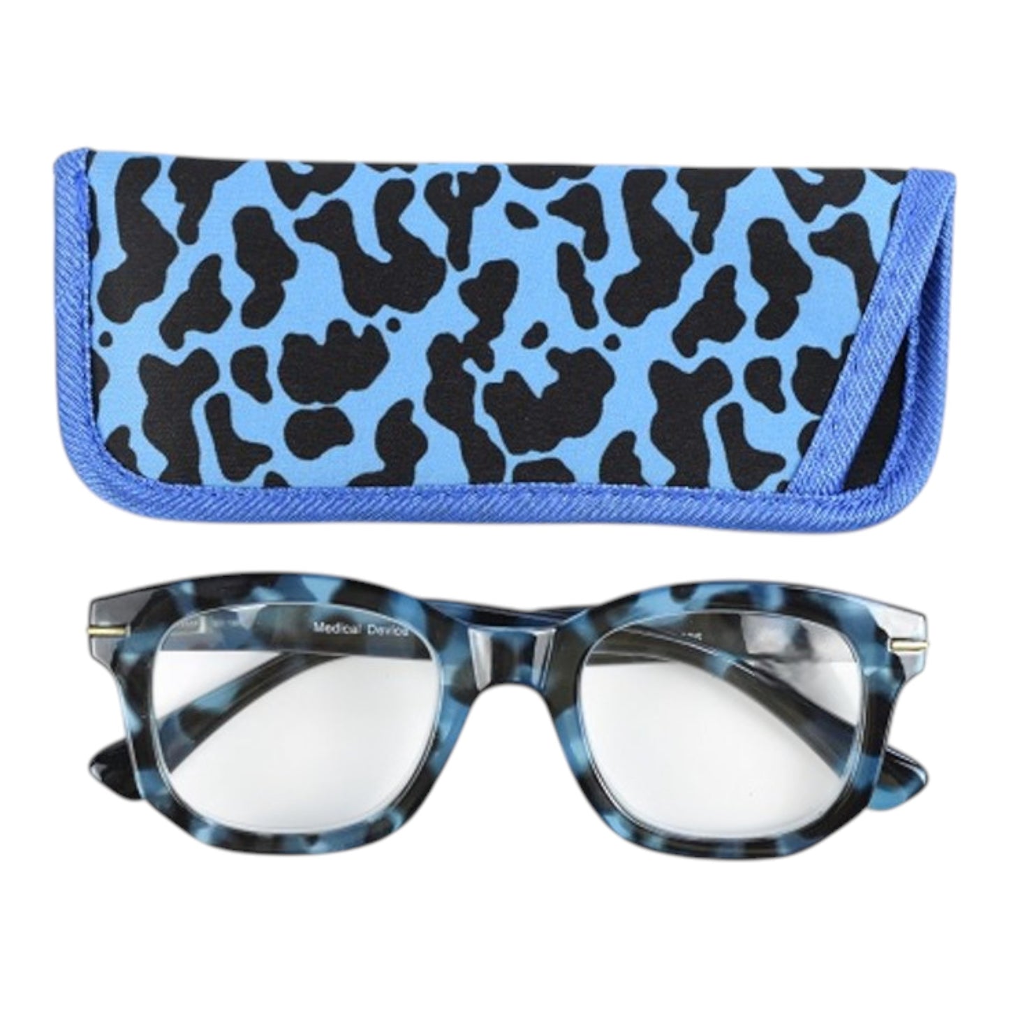 ZichtPlus™ VERA – Blauw gemêleerd